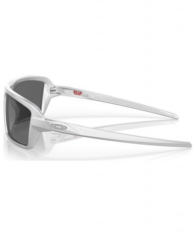 Men's Polarized Sunglasses OO9129-1263 X-Silver-Tone $55.10 Mens