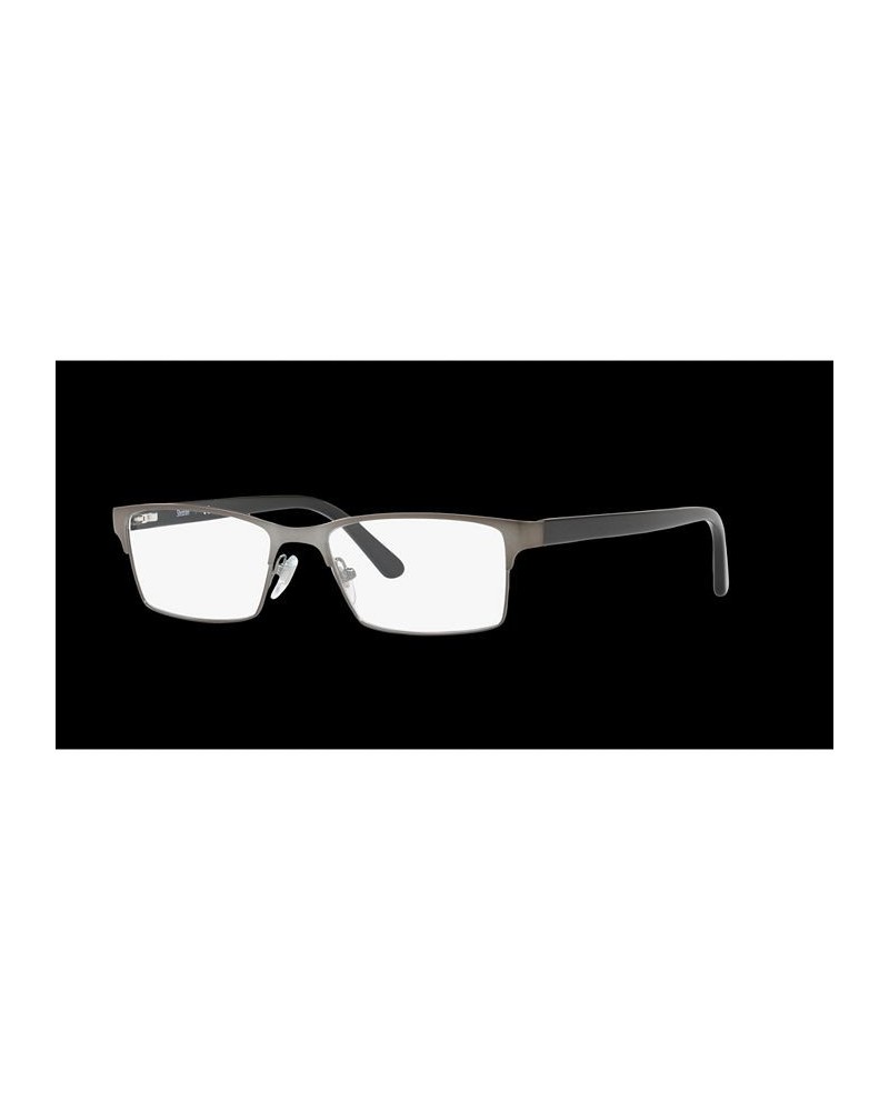 SF2289 Men's Rectangle Eyeglasses Blacksilve $34.02 Mens