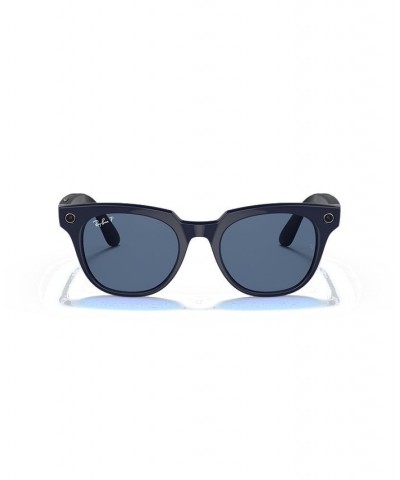 Stories Meteor Polarized Smart Glasses Shiny Blue $49.35 Unisex