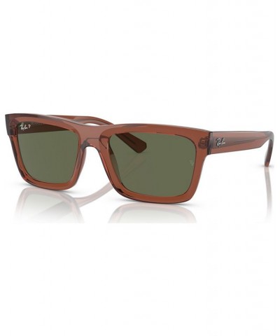 Unisex Polarized Sunglasses Warren Bio-Based Transparent Brown $52.08 Unisex