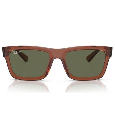 Unisex Polarized Sunglasses Warren Bio-Based Transparent Brown $52.08 Unisex