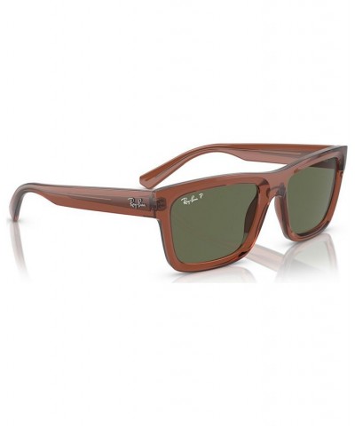 Unisex Polarized Sunglasses Warren Bio-Based Transparent Brown $52.08 Unisex