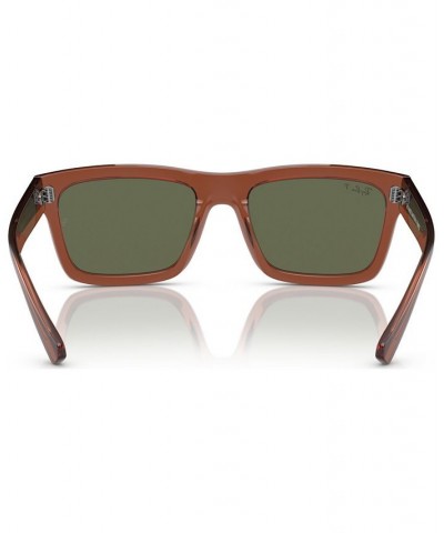 Unisex Polarized Sunglasses Warren Bio-Based Transparent Brown $52.08 Unisex