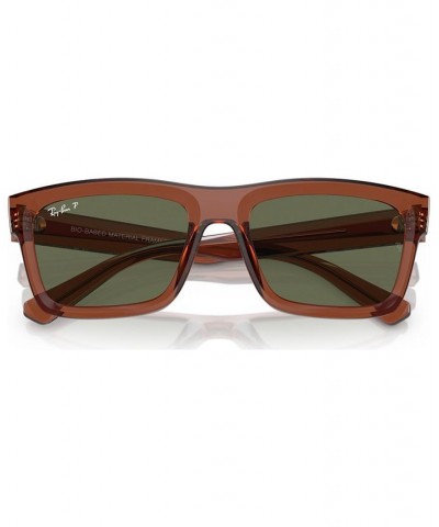 Unisex Polarized Sunglasses Warren Bio-Based Transparent Brown $52.08 Unisex