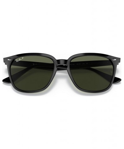 Unisex Polarized Sunglasses RB4362 55 Black $42.78 Unisex