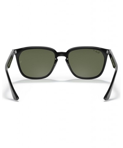 Unisex Polarized Sunglasses RB4362 55 Black $42.78 Unisex