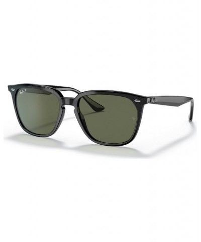 Unisex Polarized Sunglasses RB4362 55 Black $42.78 Unisex