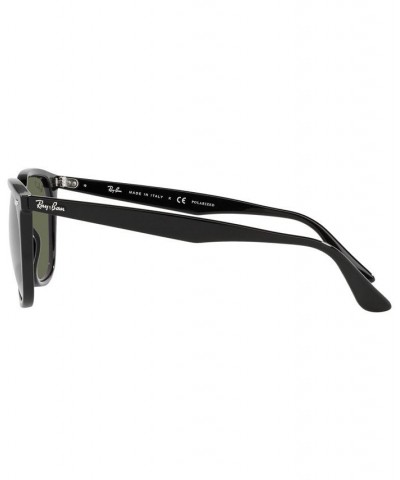 Unisex Polarized Sunglasses RB4362 55 Black $42.78 Unisex