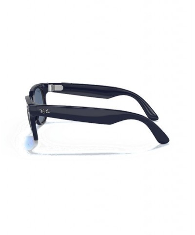 Stories Meteor Polarized Smart Glasses Shiny Blue $49.35 Unisex