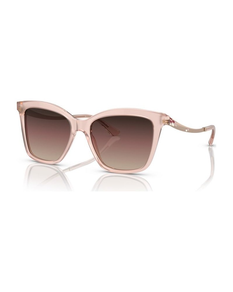 Women's Sunglasses BV8257 Transparent Pink $48.90 Womens