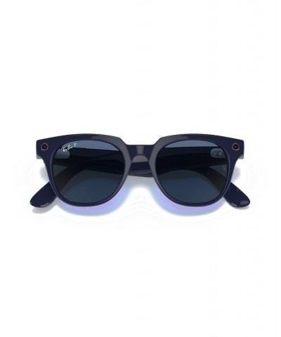 Stories Meteor Polarized Smart Glasses Shiny Blue $49.35 Unisex