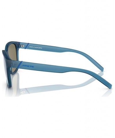 Men's Polarized Sunglasses Surry H Matte Transparent Blue $12.00 Mens