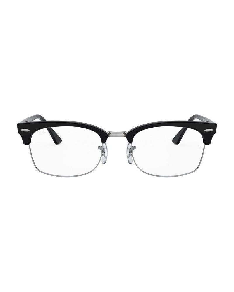 RX3916V Unisex Rectangle Eyeglasses Shiny Black $47.75 Unisex