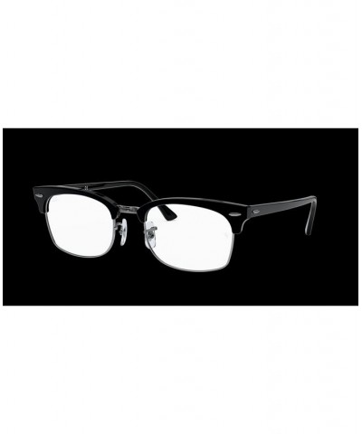 RX3916V Unisex Rectangle Eyeglasses Shiny Black $47.75 Unisex