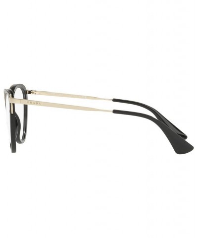 PR 53UV Women's Cat Eye Eyeglasses Black $108.00 Womens