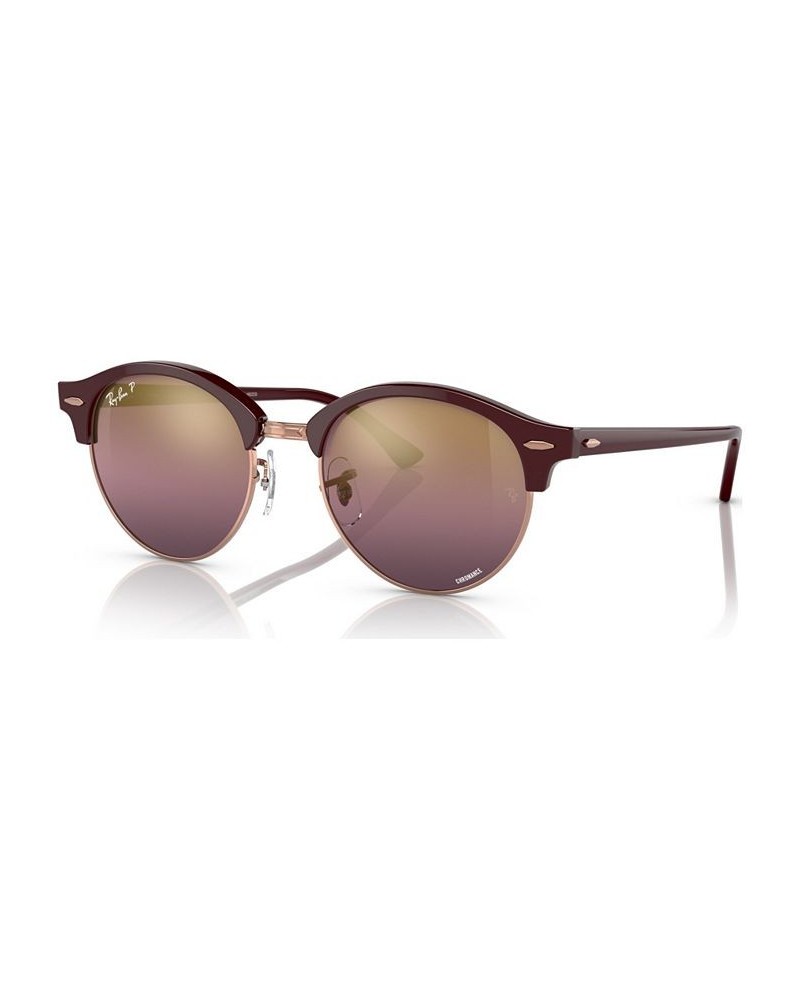 Unisex Polarized Sunglasses RB424651-YP Bordeaux on Rose Gold-Tone $46.62 Unisex