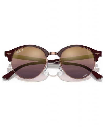 Unisex Polarized Sunglasses RB424651-YP Bordeaux on Rose Gold-Tone $46.62 Unisex