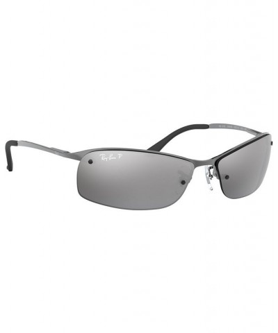 Polarized Sunglasses RB3183 Gunmetal/Grey $48.36 Unisex