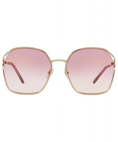 Women's Sunglasses 60 Gold-Tone $150.00 Womens