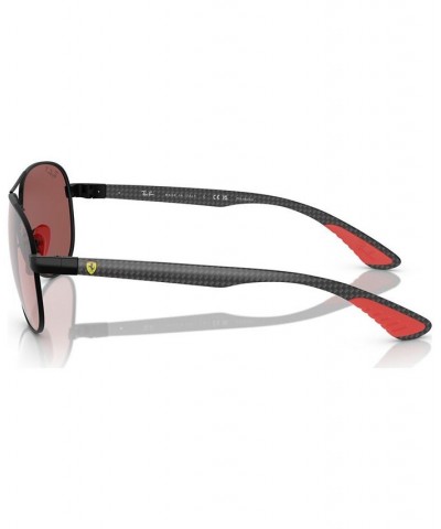 Men's Polarized Sunglasses RB8331M Scuderia Ferrari Collection Black $64.60 Mens