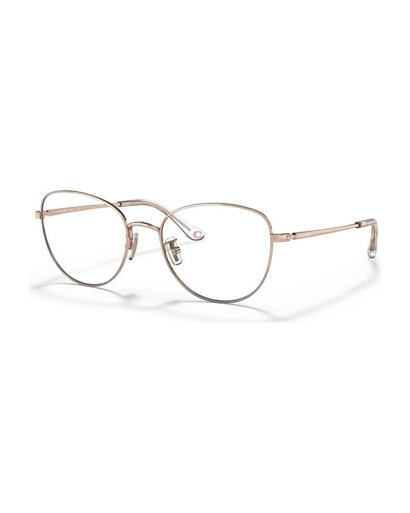 Women's Cat Eye Eyeglasses HC5137 Shiny Silver-Tone $49.14 Womens