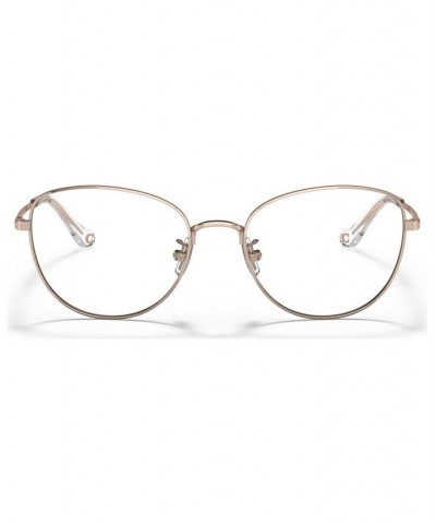 Women's Cat Eye Eyeglasses HC5137 Shiny Silver-Tone $49.14 Womens