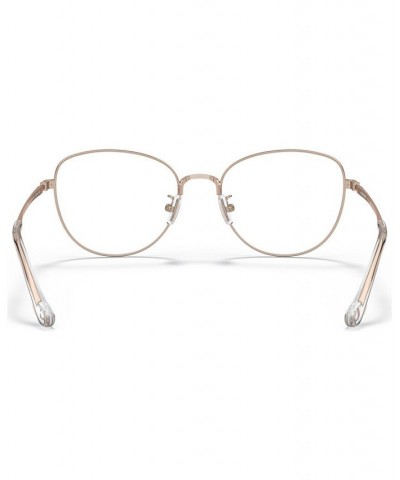 Women's Cat Eye Eyeglasses HC5137 Shiny Silver-Tone $49.14 Womens