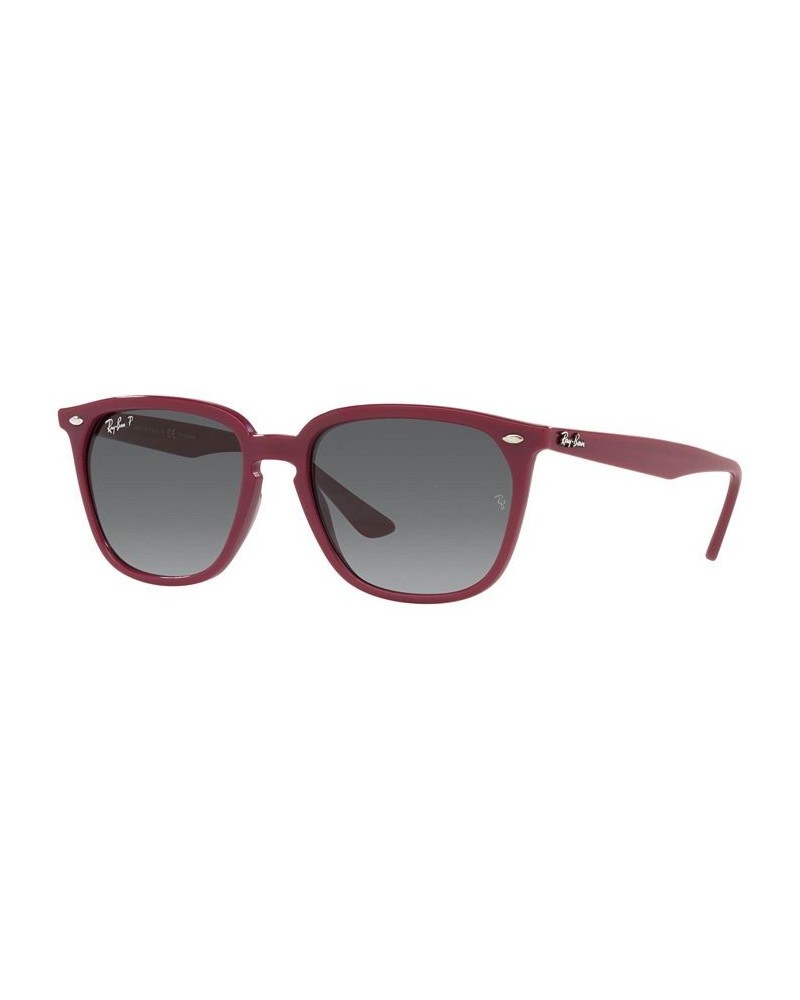 Unisex Polarized Sunglasses RB4362 55 Red $24.18 Unisex