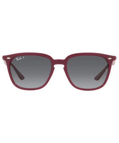 Unisex Polarized Sunglasses RB4362 55 Red $24.18 Unisex