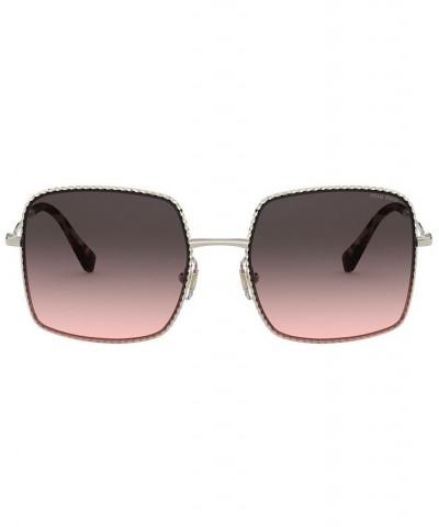 Sunglasses 0MU 61VS PALE GOLD/PINK GRADIENT GREY $65.85 Unisex