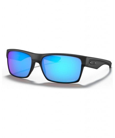 Men's Low Bridge Fit Sunglasses OO9256 TwoFace 60 Gunmetal $52.92 Mens