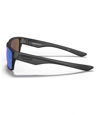 Men's Low Bridge Fit Sunglasses OO9256 TwoFace 60 Gunmetal $52.92 Mens