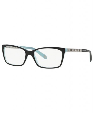 TF2103B Tiffany Atlas Women's Rectangle Eyeglasses Black Blue $49.80 Womens