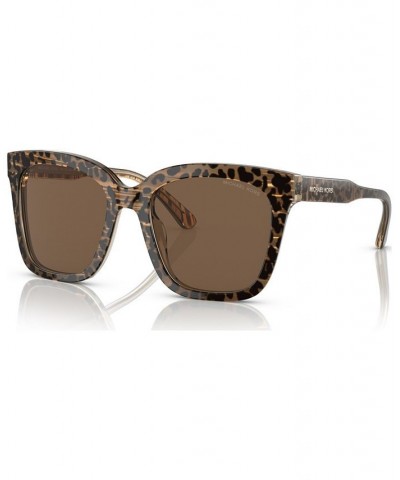 Women's Sunglasses MK216352-X Brown Leopard $29.40 Womens