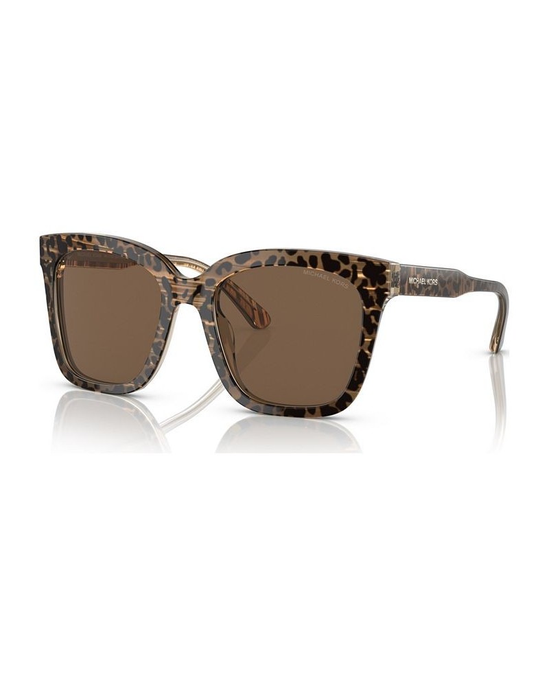 Women's Sunglasses MK216352-X Brown Leopard $29.40 Womens