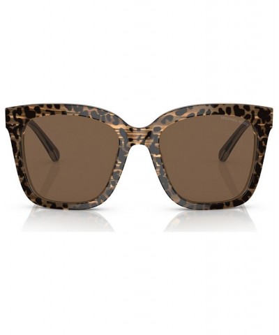 Women's Sunglasses MK216352-X Brown Leopard $29.40 Womens