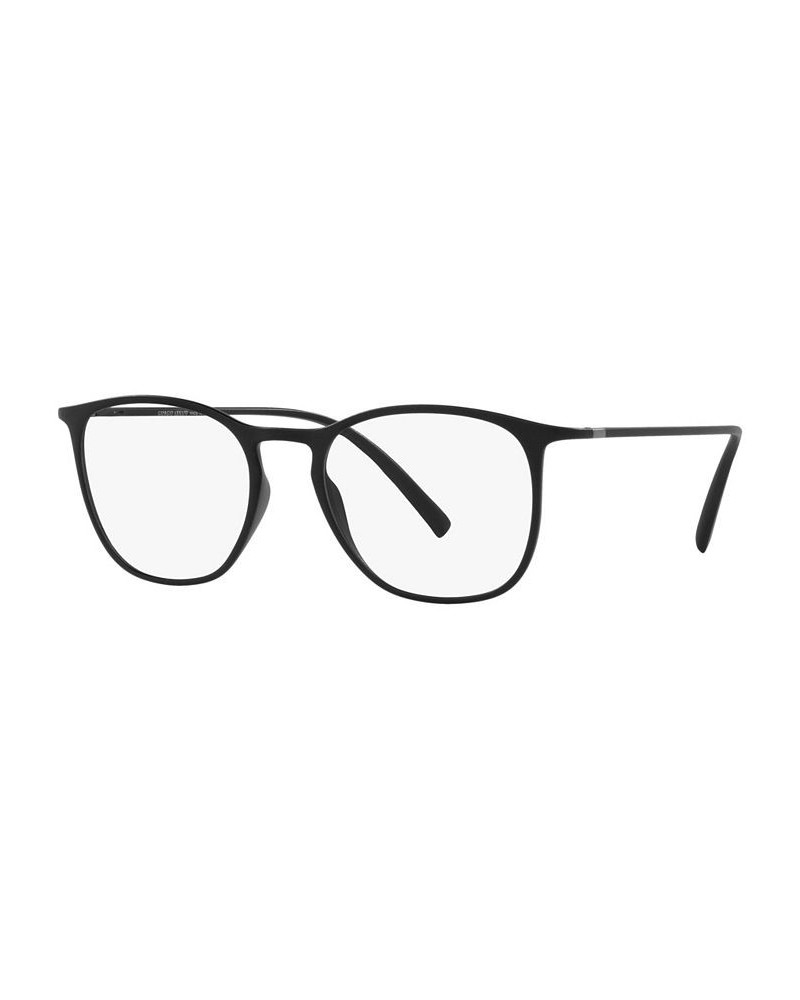 AR7202 Men's Square Eyeglasses Matte Gray $64.46 Mens