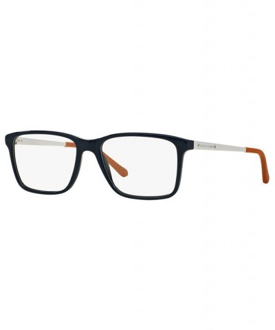 RL6133 Men's Rectangle Eyeglasses Blue $60.76 Mens