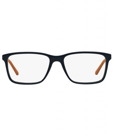 RL6133 Men's Rectangle Eyeglasses Blue $60.76 Mens