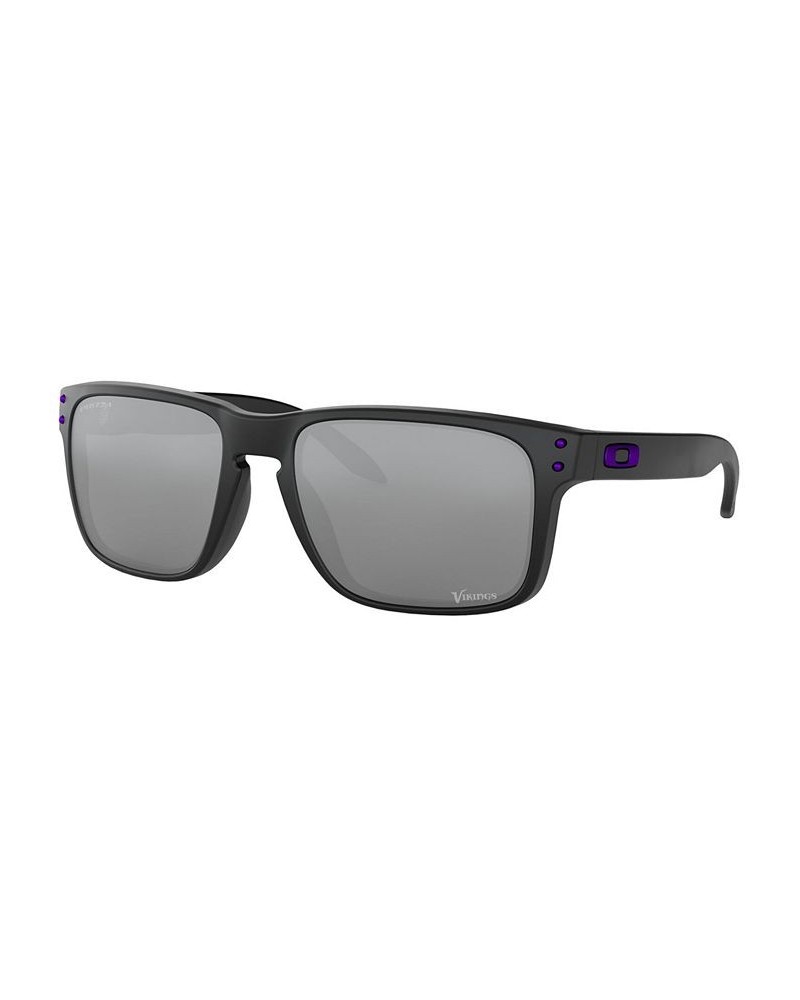 NFL Collection Sunglasses Minnesota Vikings OO9102 55 HOLBROOK MIN MATTE BLACK/PRIZM BLACK $16.65 Unisex