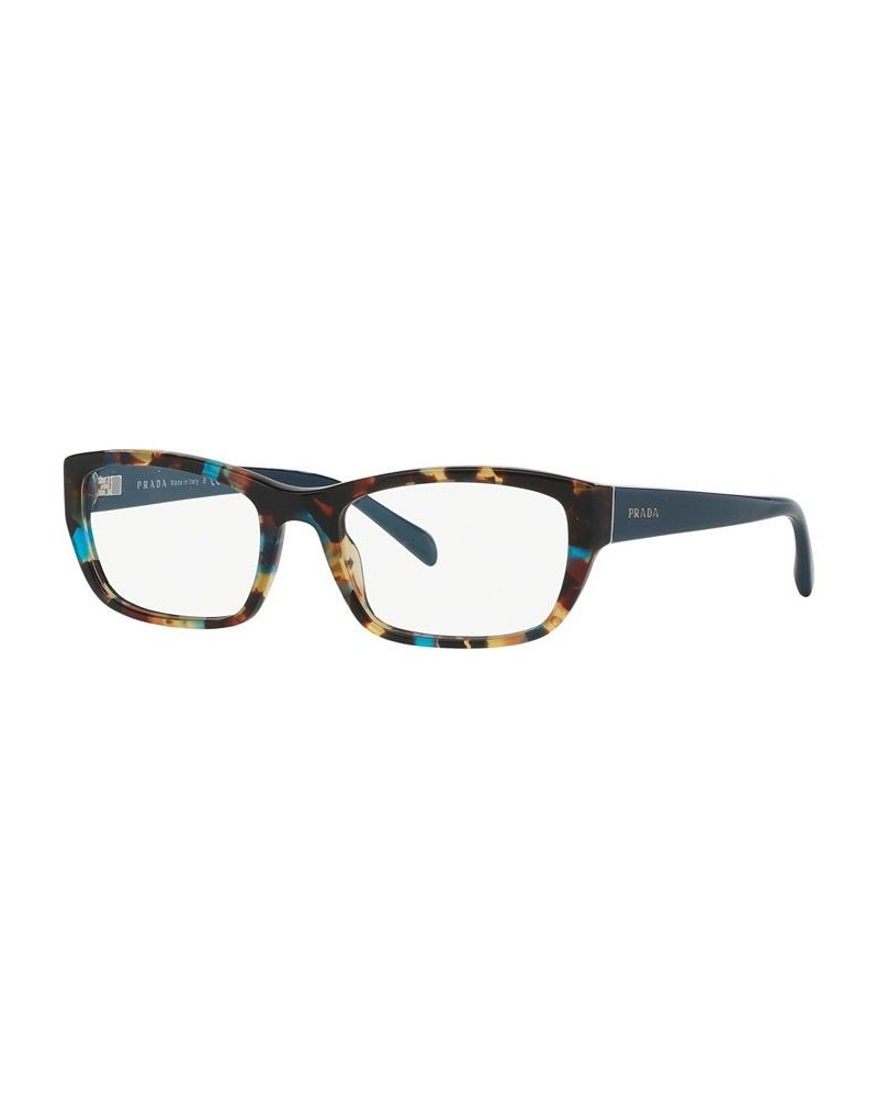 PR 18OV Women's Rectangle Eyeglasses Havana Blu $37.24 Womens