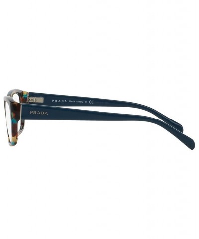 PR 18OV Women's Rectangle Eyeglasses Havana Blu $37.24 Womens