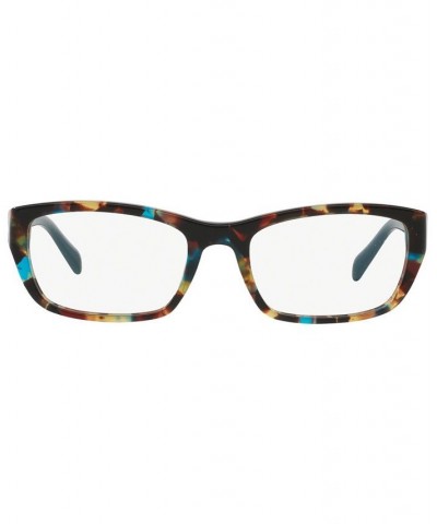 PR 18OV Women's Rectangle Eyeglasses Havana Blu $37.24 Womens