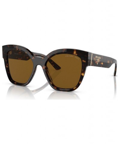 Women's Polarized Sunglasses PR 17ZS54-P Tortoise $92.75 Womens