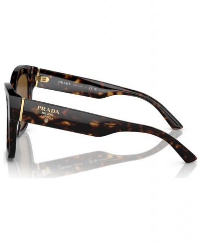 Women's Polarized Sunglasses PR 17ZS54-P Tortoise $92.75 Womens