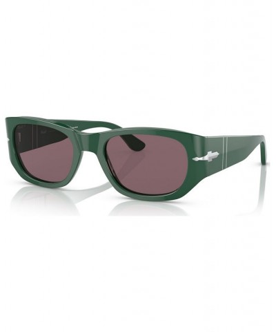 Unisex Polarized Sunglasses PO3307S52-P Green $43.45 Unisex