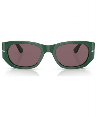 Unisex Polarized Sunglasses PO3307S52-P Green $43.45 Unisex