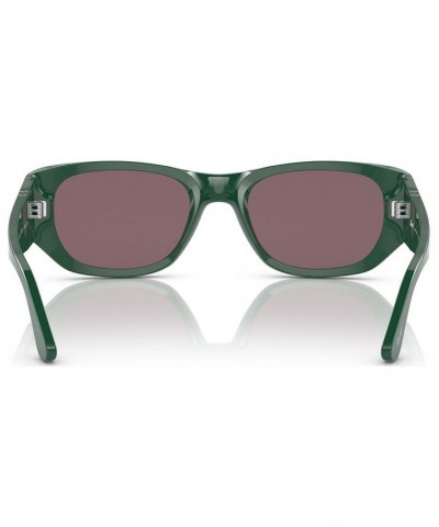 Unisex Polarized Sunglasses PO3307S52-P Green $43.45 Unisex