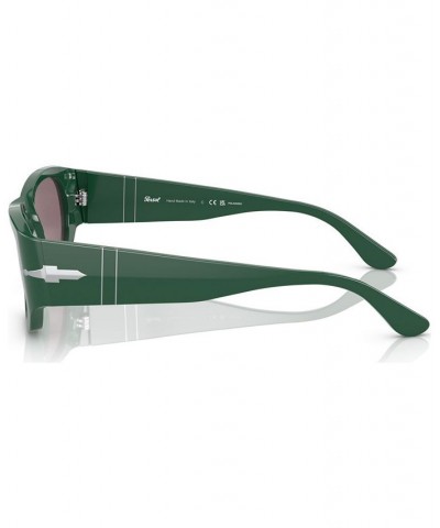 Unisex Polarized Sunglasses PO3307S52-P Green $43.45 Unisex