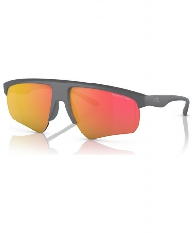 Men's Sunglasses AX4123S62-Z Matte Black $8.64 Mens